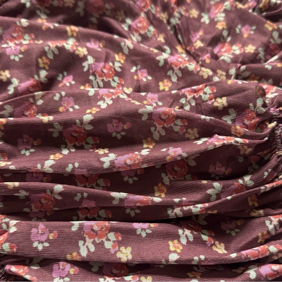 SOLD Free People Under It All Printed Mesh Bodysuit - Picture 2 of 5